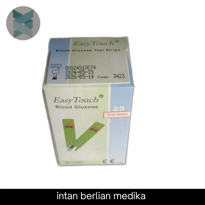 Test Glucose Easy touch 25 pcs per box