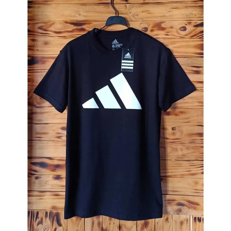 Kaos Pria 3 Bar Cotton Combed 30s