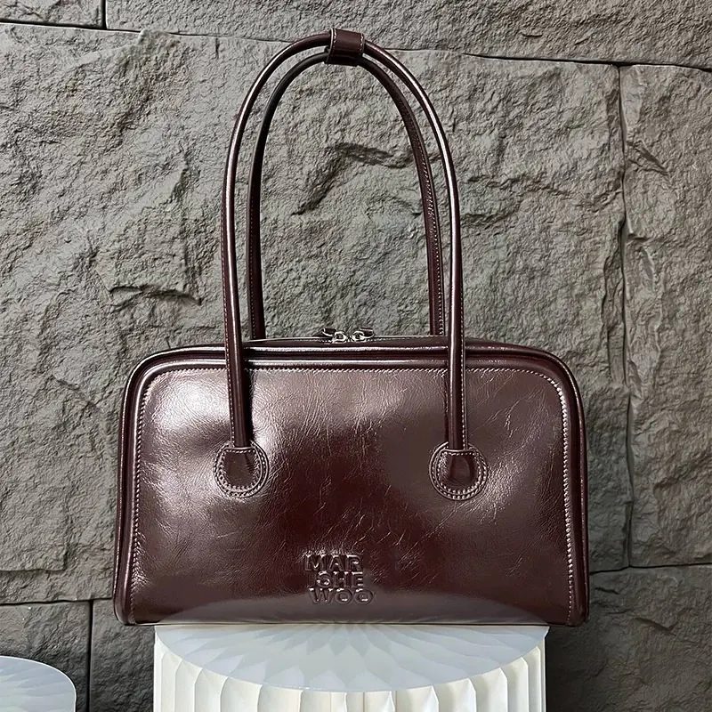 Marge Sher Wood Soft Boston Women Bag (D001)