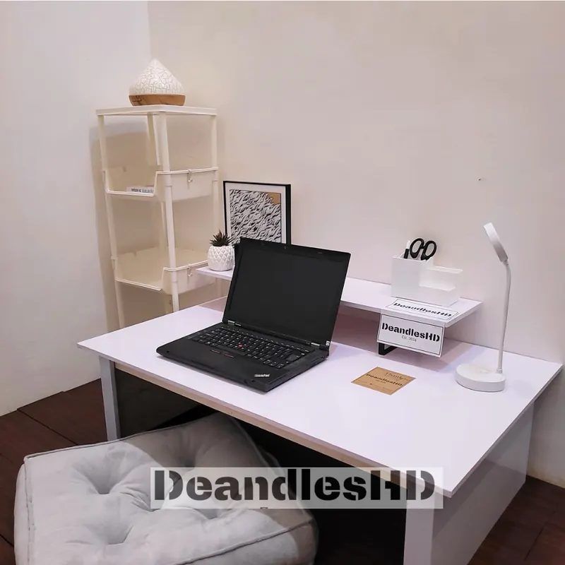 Meja Belajar Kayu Laptop Kerja 100 x 45