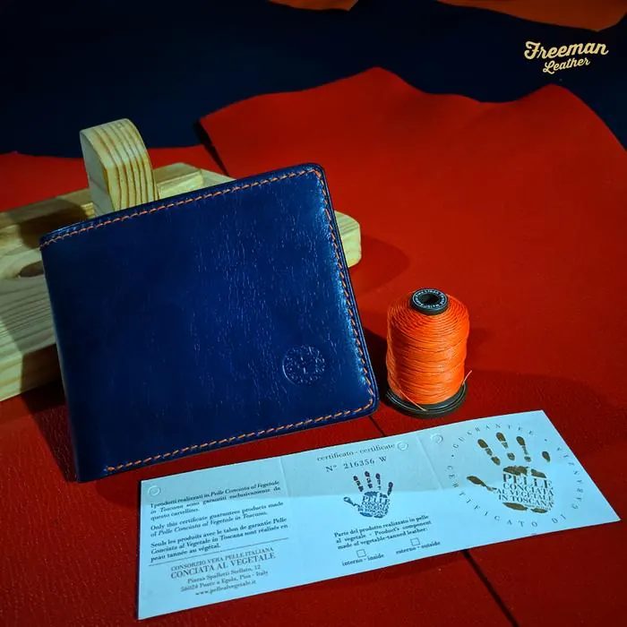 Dompet Kulit Vegtan/nabati Basic III Billfold Wallet Buttero Itali