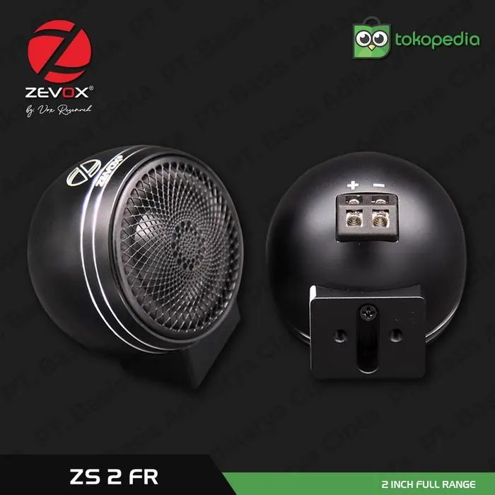 Zevox ZS 2 FR Wide Bandwidth Audio Driver 2 Inch Full Range