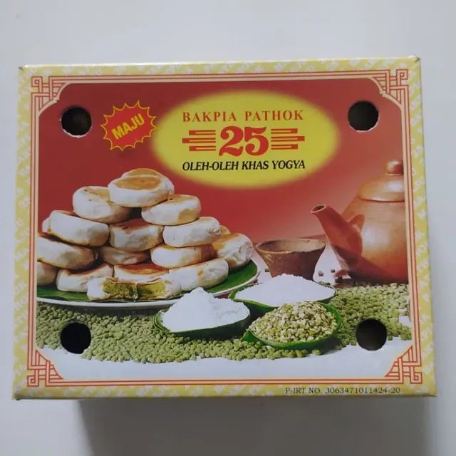 Bakpia Pathok 25 Original Isi 15 Kemasan Vacuum Vakum