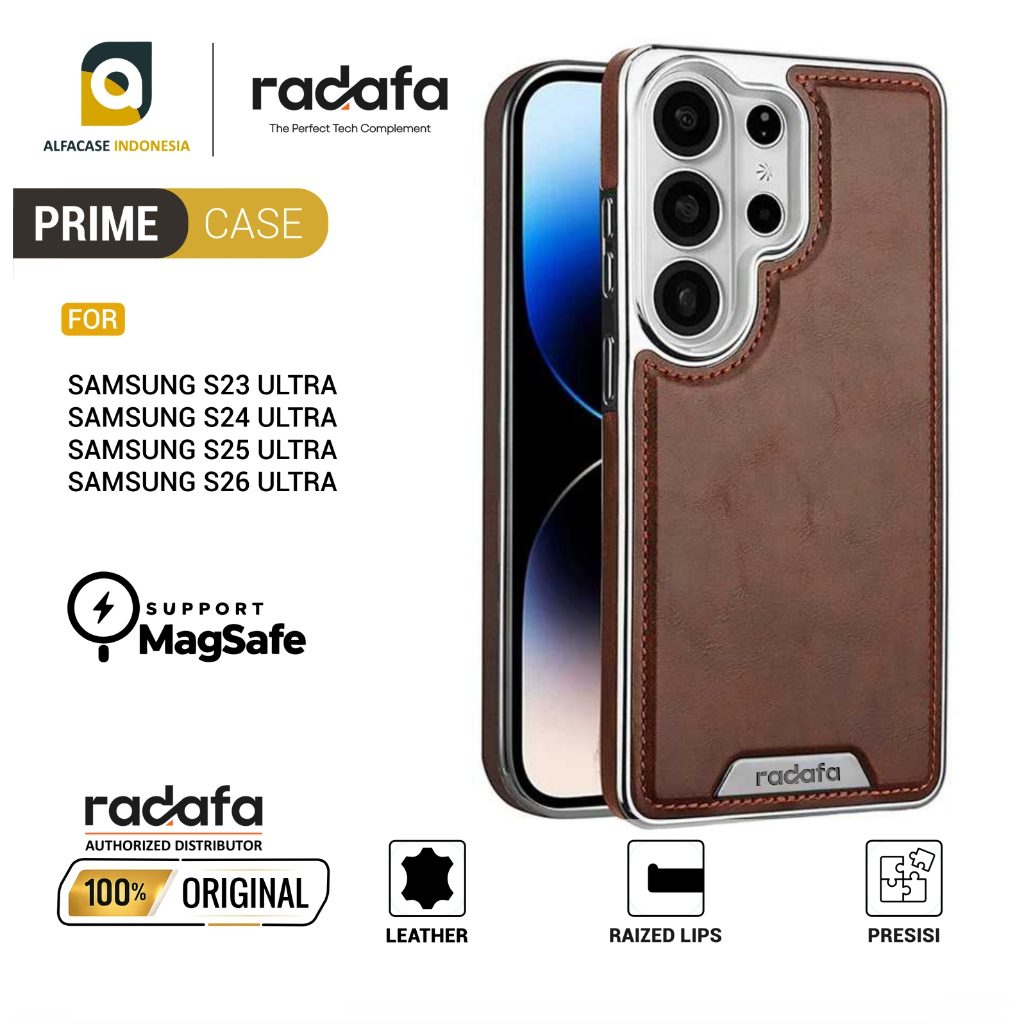 RADAFA Case Samsung S23 S24 S25 S26 Ultra - Prime - ALFACASE Casing