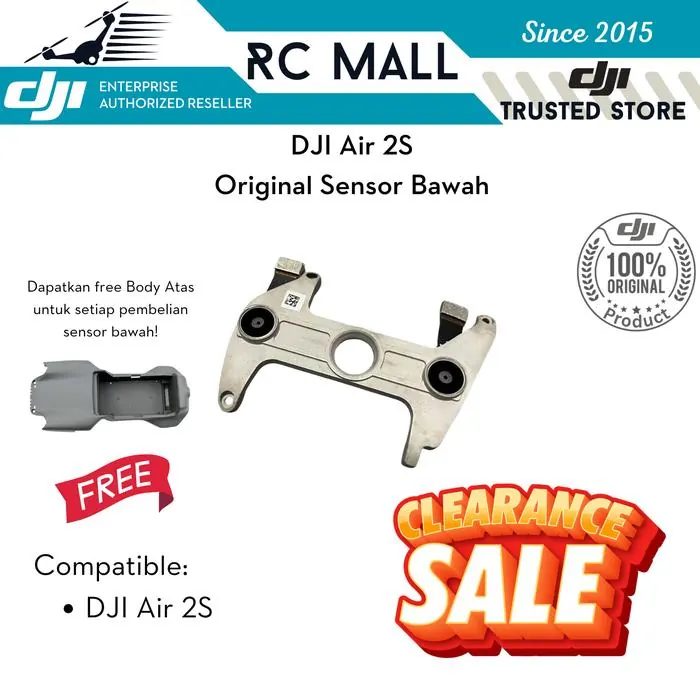 Sensor Bawah DJI Air 2S Anti Tabrak Bottom Vision Drone 2S Original