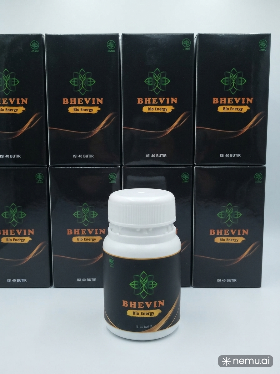 Pil Hitam Herbal BHEVIN Bio Energy