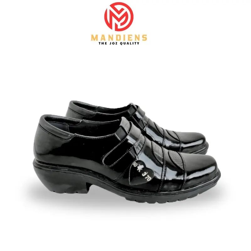 MANDIENS - Sepatu Kulit Asli Pantofel Pria Formal Sol Jenggel Koboi Medali K170/K270