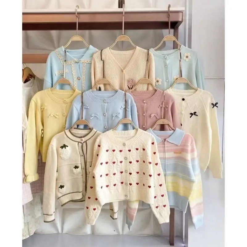 Rajut import BKK original new cardigan outer kekinian