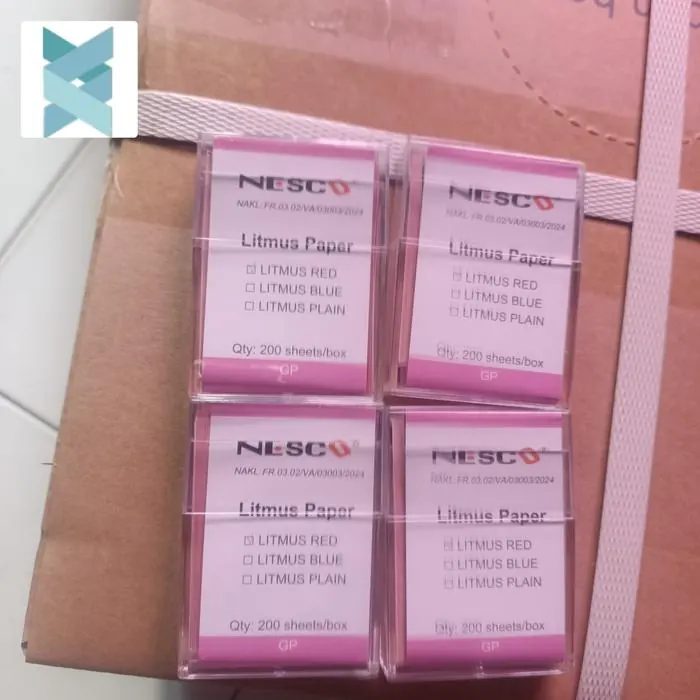 Kertas Lakmus Nesco Merah /Biru isi 20p sheet