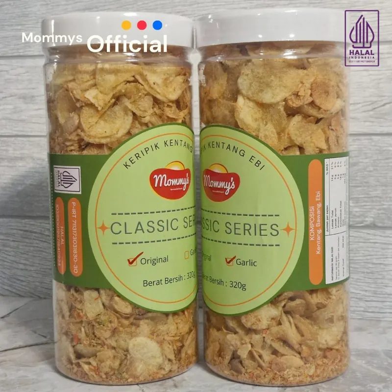 Keripik Kentang Ebi Mommy's Breakfast 400g Classic Series