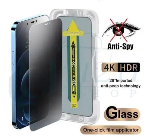 Tempered Glass Superfit Anti Spy For Iphone Semua Type