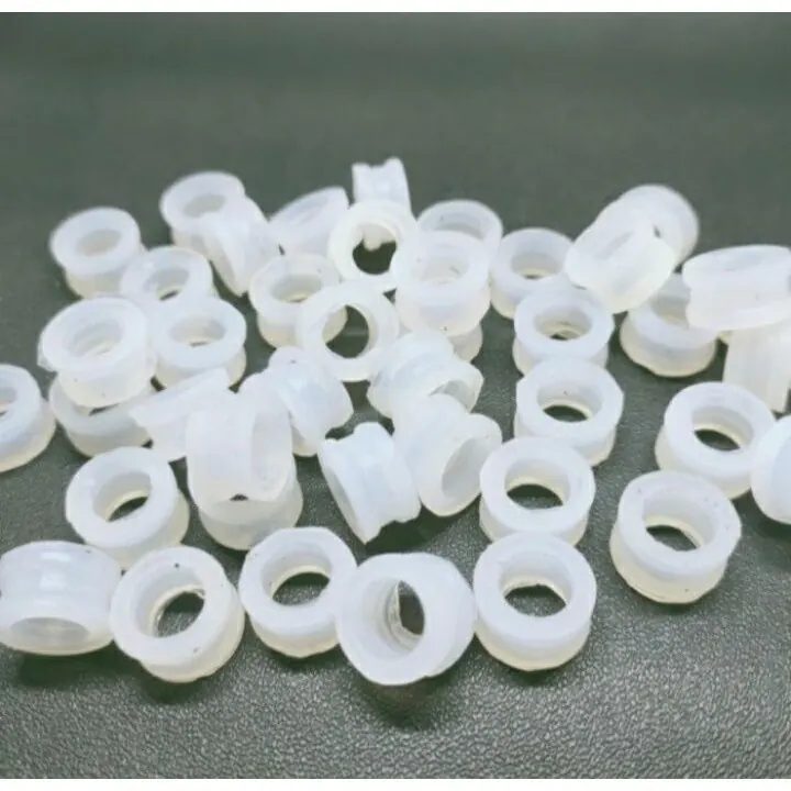 E1 - (10pcs) Karet Seal Tabung Gas / Regulator Bahan Silikon Transparan Sil Putih