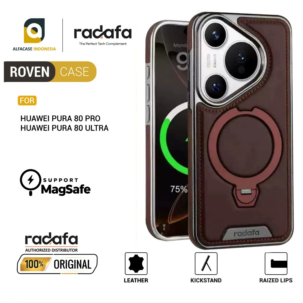 RADAFA Case Huawei Pura 80 Pro Ultra - Roven - ALFACASE Casing 80