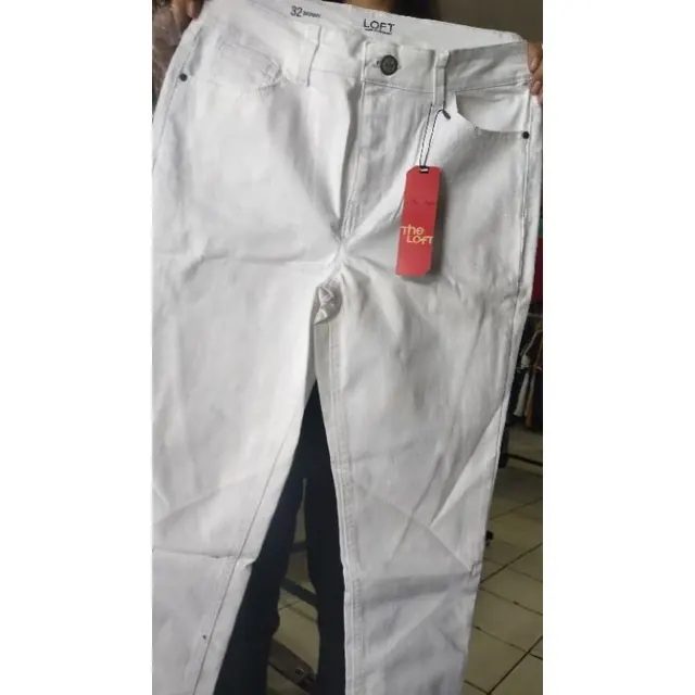 jeans cewe putih
