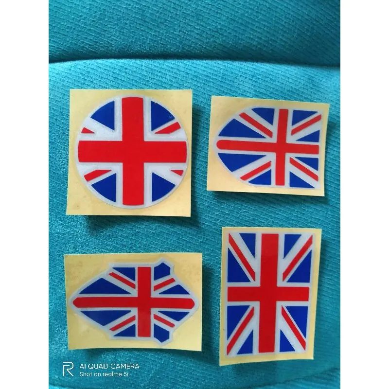 cutting stiker bendera inggris