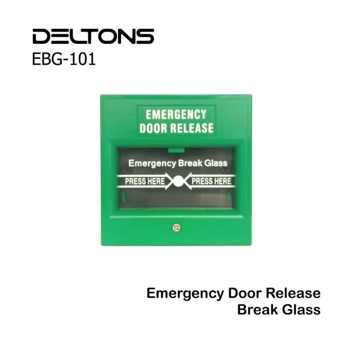 Emergency Door Release - Break Glass