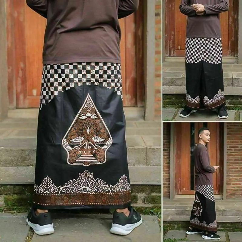 Sarung Batik Wayang Gunungan New Motif Rumiy