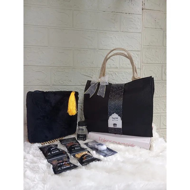 Medina Hampers Paket Oleh - Umroh Bingkisan Mewah Harga Bersahabat Label Custom Nama