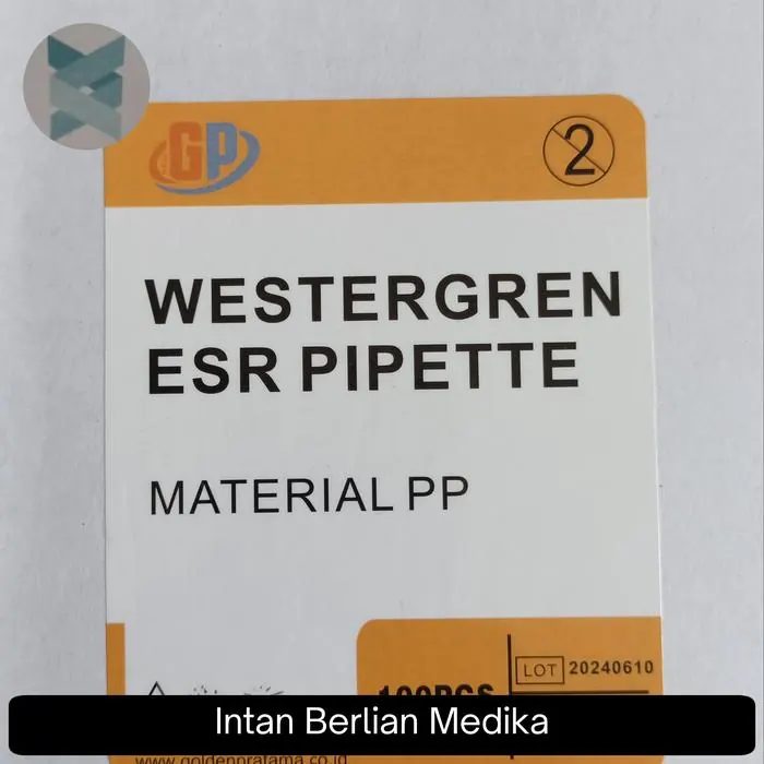 ESR Pipette Isi 100's / box GP
