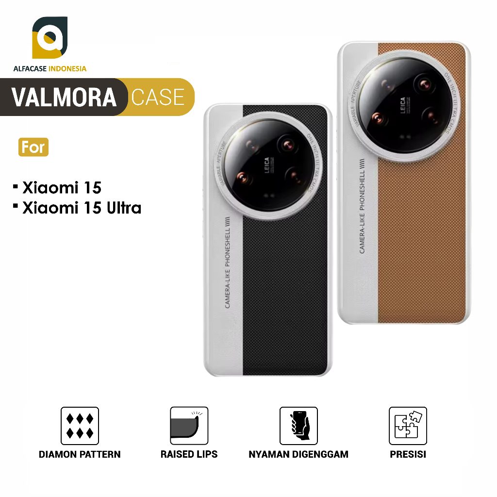 ALFACASE Casing Xiaomi 15 Ultra - Valmora Case - Series
