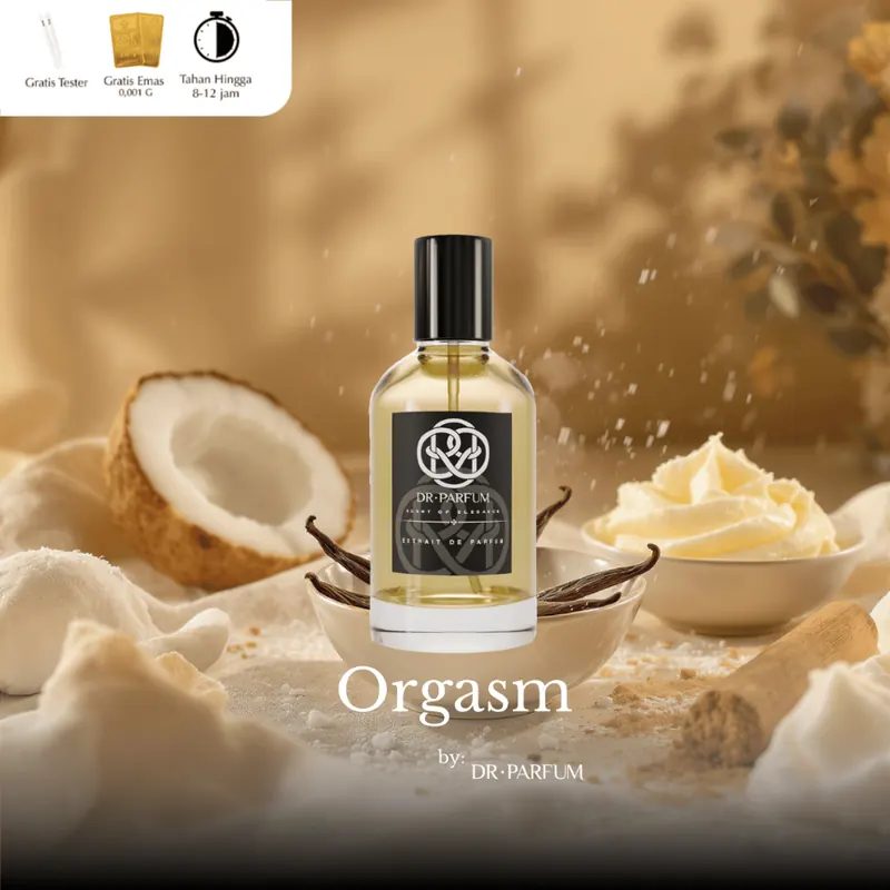 Parfum Orgsm Unisex - Perfume Wanita & Pria Tahan Lama - Dr Parfume
