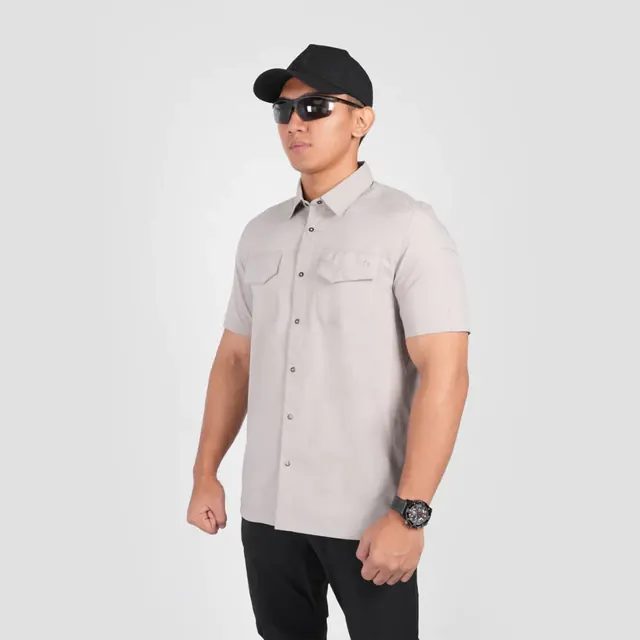 Kemeja Lengan Pendek Pria Cartenz Tactical Akkadian