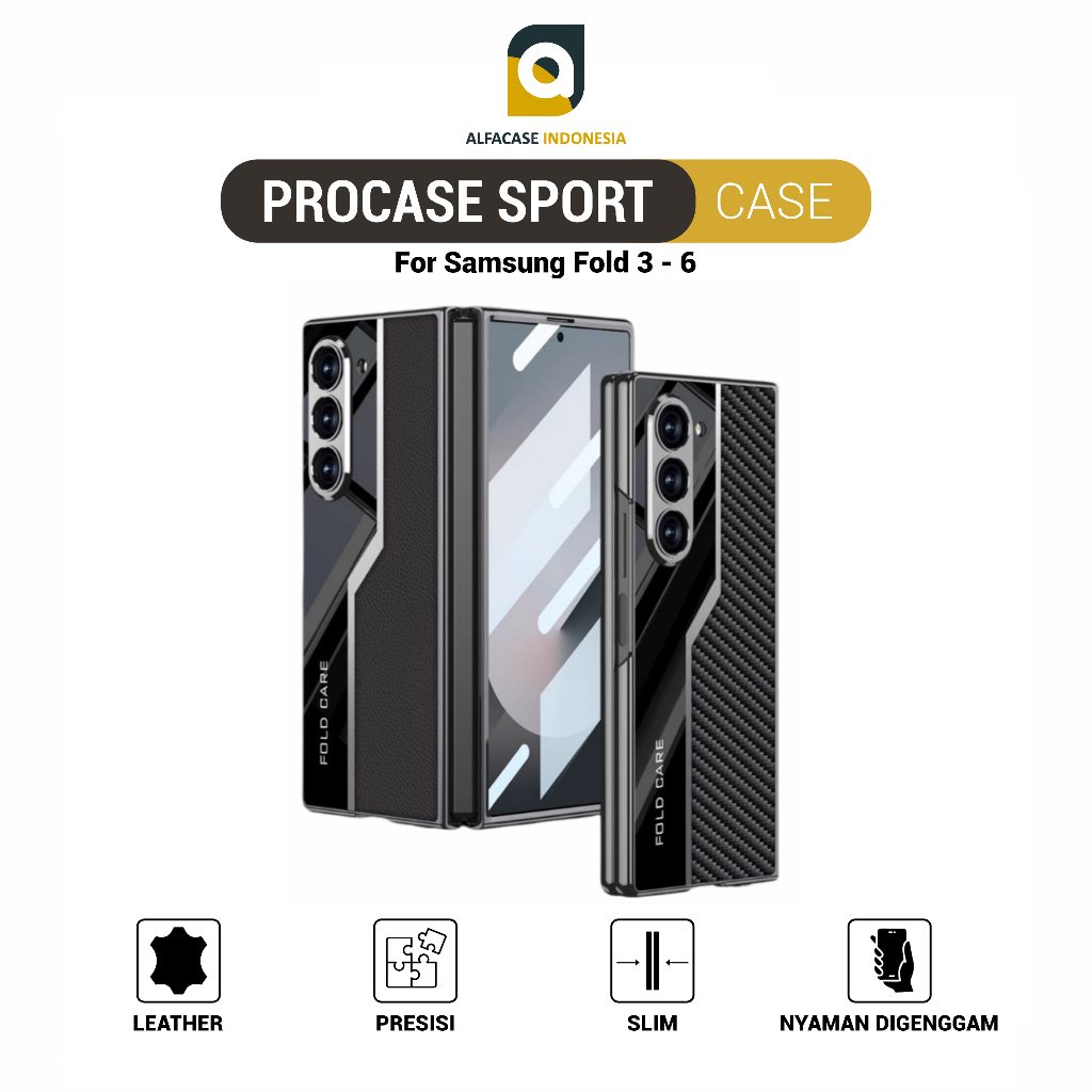 ALFACASE Casing Samsung Z Fold 3 4 5 6 - Pro Case Sport - Z Series