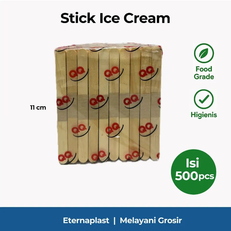 (500PCS) Stick Ice Cream Kayu