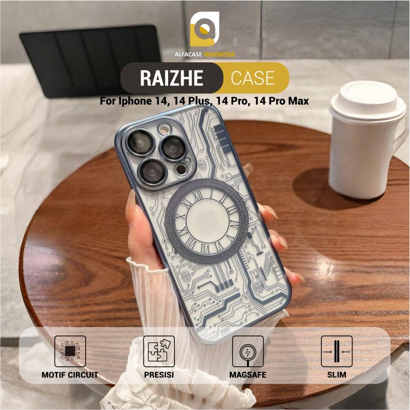 ALFACASE Casing iPhone 14 Pro Plus Max - Case 14 Series - Raizhe