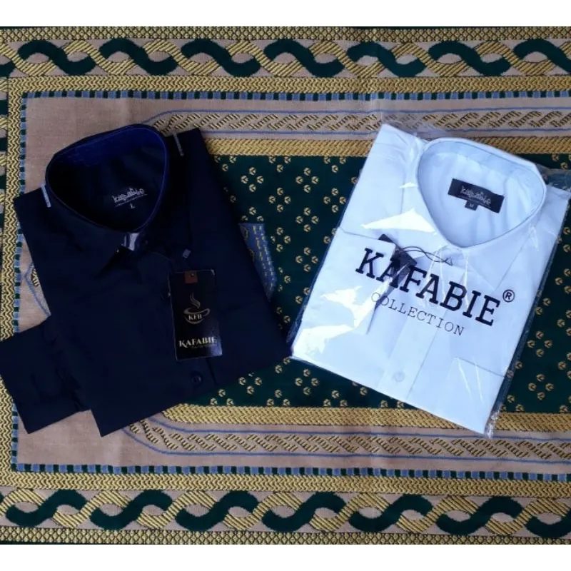 Kemeja Putih Pria Lengan Panjang I Polos Slimifit