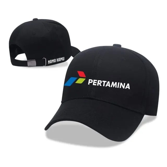Topi Baseball Customs PERTAMINA.Topi