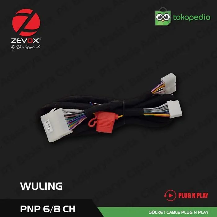 Socket PNP Plug & Play Processor Zevox by Vox Research untuk Wuling