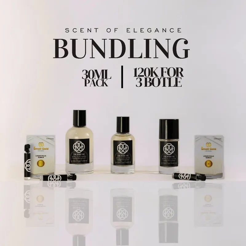 Dr Parfum - Parfume Tahan lama Pria dan Wanita Special Bundling 3 Botol 30ml Bebas Pilih