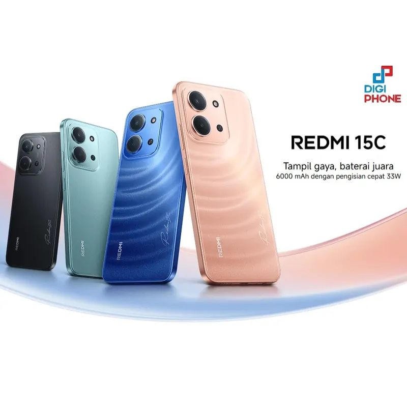 Xiaomi Redmi 15C 8/256GB RAM 16GB TUV Certified ( Indonesia)