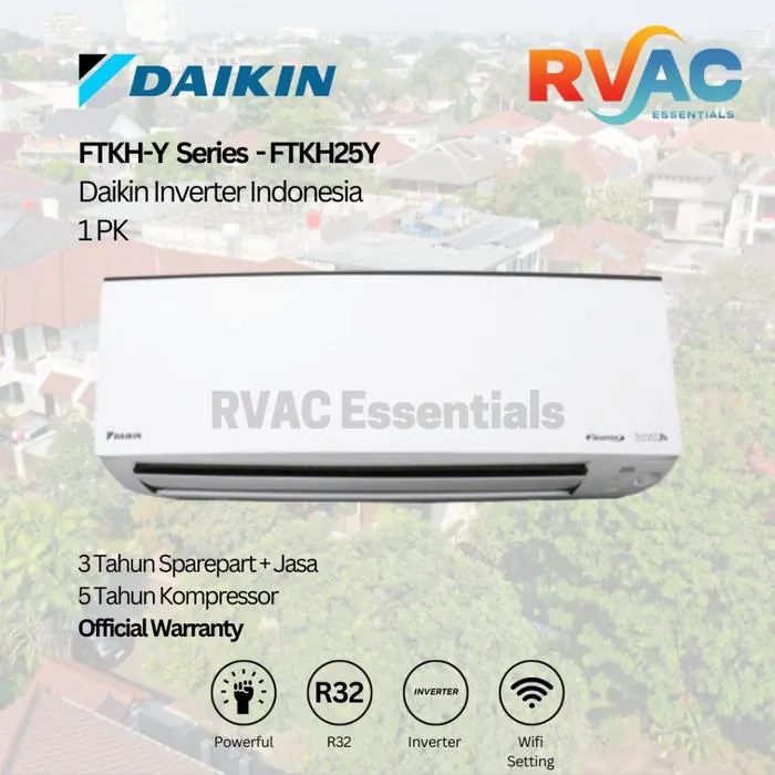 Daikin AC Inverter 1 PK FTKH25-YV Indonesia