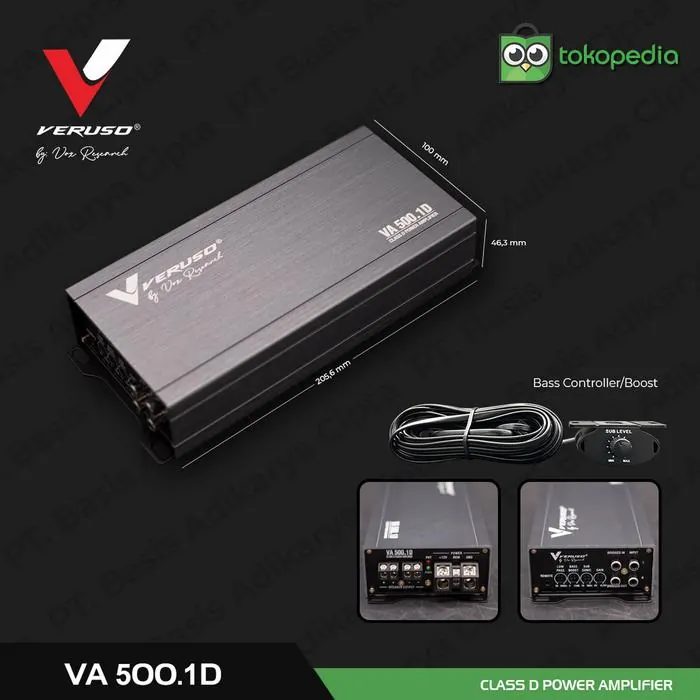 Power Amplifier Mini Kecil Monoblock Veruso VA 500.1 D by Vox Research
