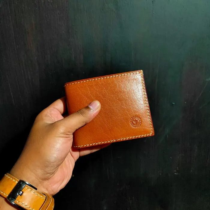 Dompet Kulit Vegtan/nabati Basic II Billfold Wallet. Combinasi Kartu