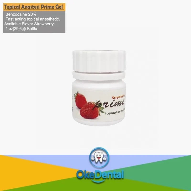 Prime Gel Topikal Anestesia 29.6 Gram 20% Benzocaine