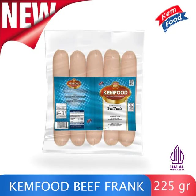 Kemfood Beef Frank - Sosis Sapi 225 gr