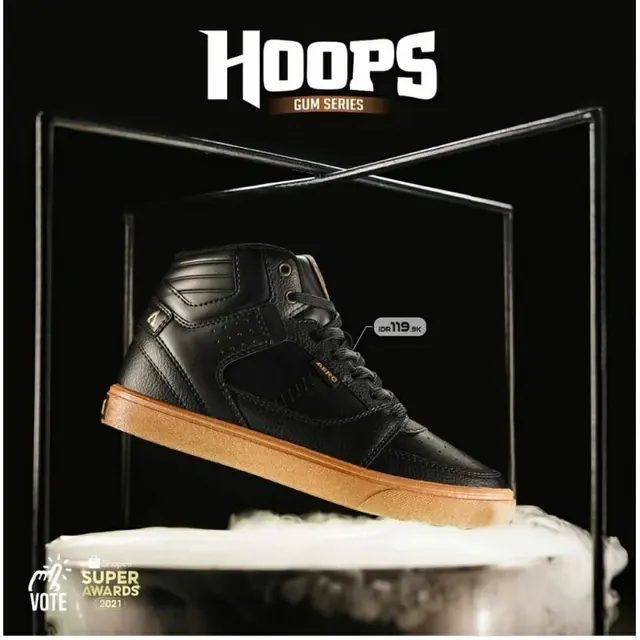 Sepatu Aerostreet Black Gum