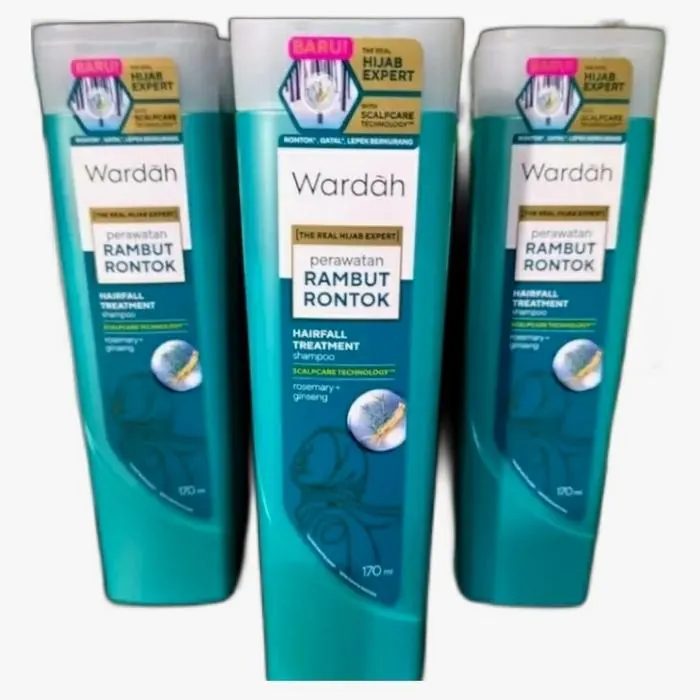 Shampoo Wardah Hairfall Treatment Perawatan Rambut Rontok 170ml Sampo