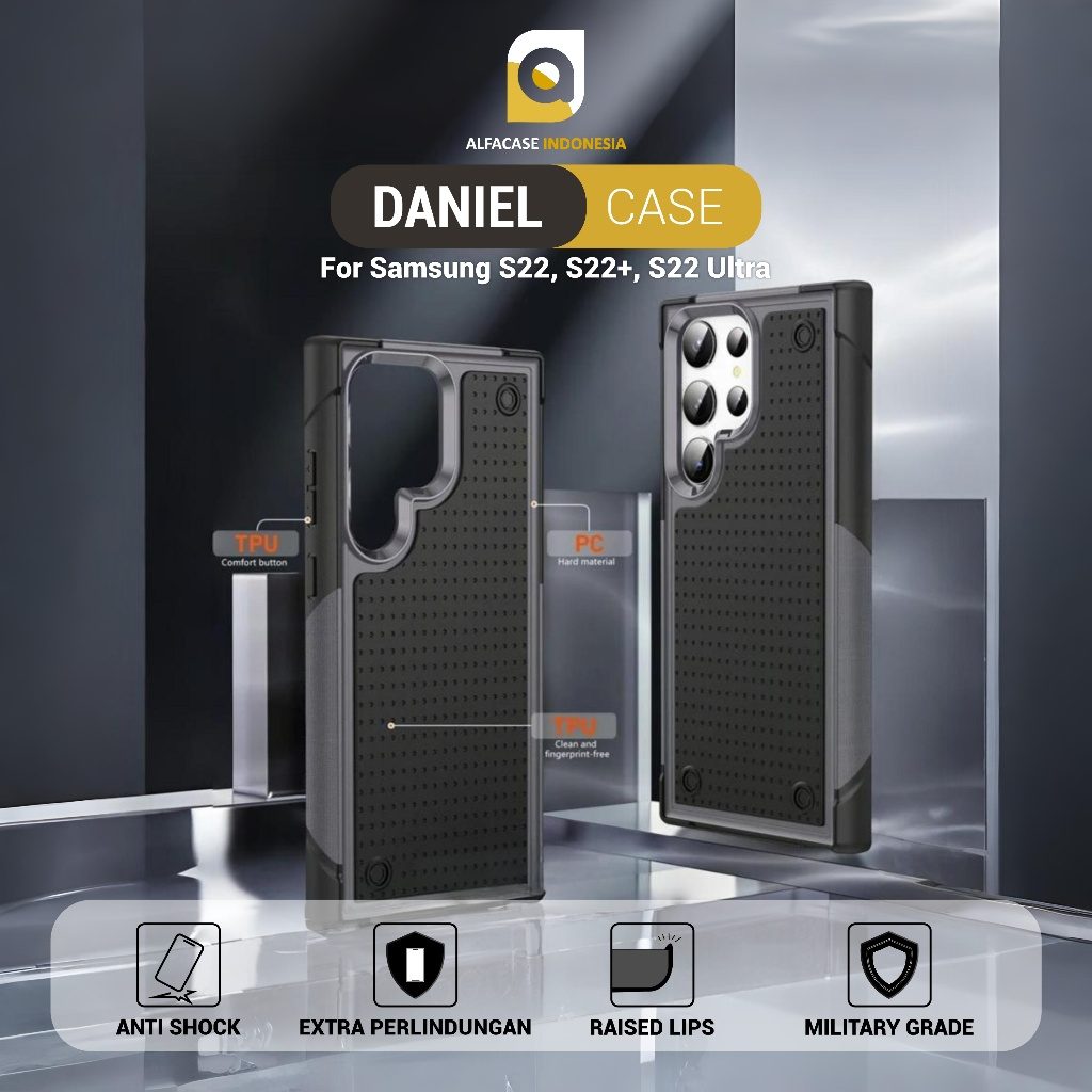 ALFACASE Daniel Case Samsung S22 Plus Ultra - Casing S Series