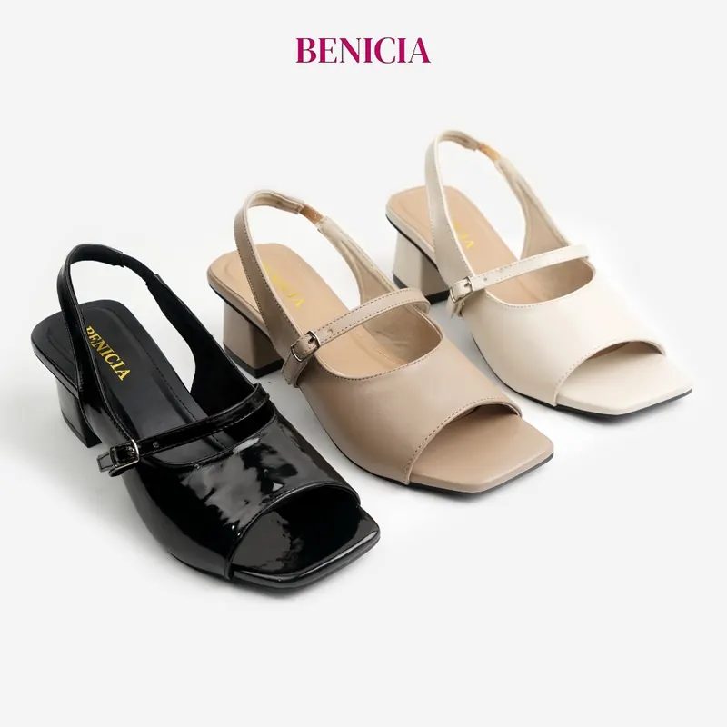 BENICIA High Heels Wanita Hak Tahu Kinara Sandal 5 cm