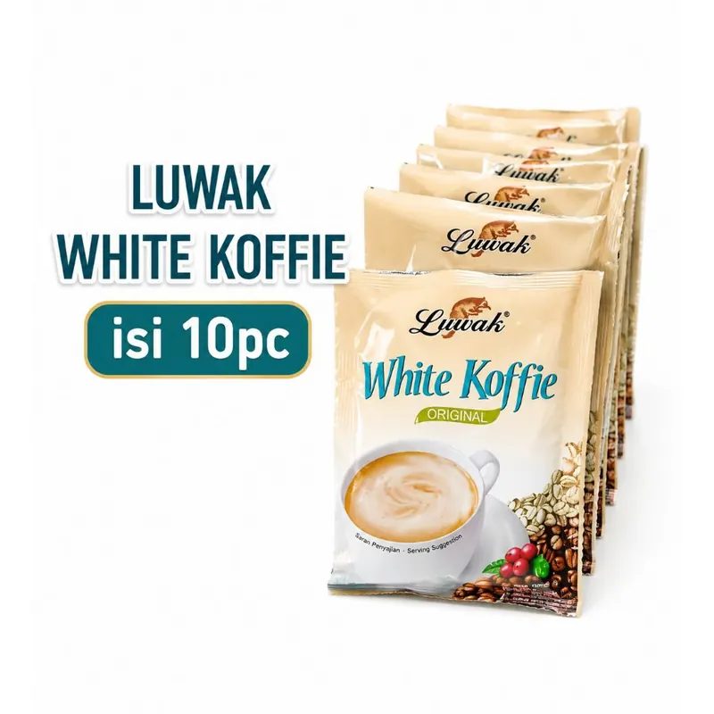 Kopi Luwak White Koffie Sachet isi 10pc