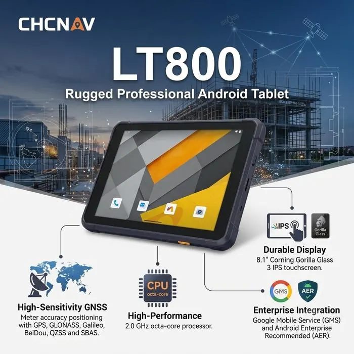 CHCNAV LT800 Rugged Professional Android Tablet