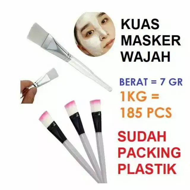 Kuas Masker Serum / multi guna / Bening