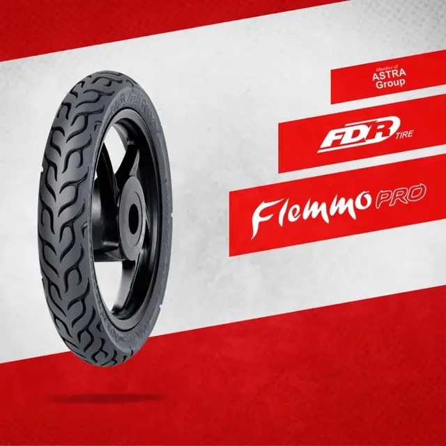 FDR TT /TL FLEMMO PRO Ring 17 Ban Motor Tube Type dan Tubeless