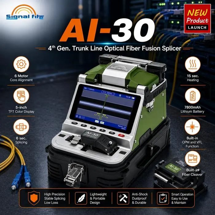 Signal Fire AI-30 The Fourth Generation 6 Motor Core Alignment Trunk Line Optical Fiber