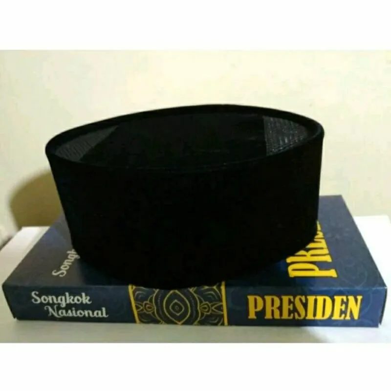Peci kopiah songkok hitam polos anak dan dewasa