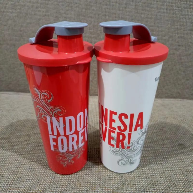 TUPPERWARE 100% ORI Giant Tumbler Indonesia Forever 470ml (set 2pcs)
